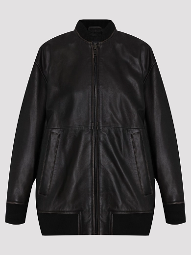 куртка кожаная Max Mara Weekend TATTICO