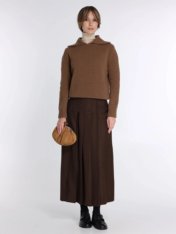 джемпер Max Mara Weekend EGOISTA цвет ореховый