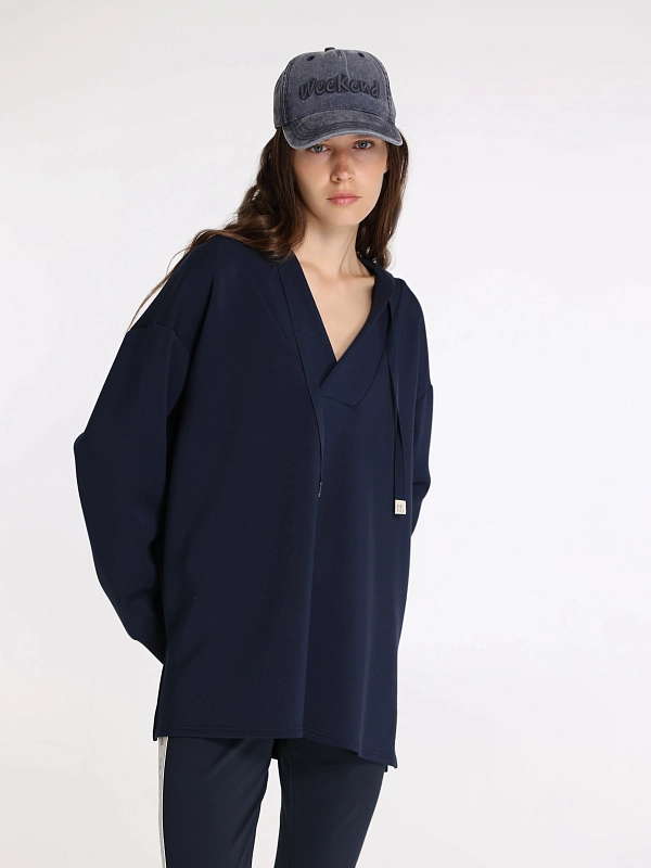 Max Mara Weekend толстовка спортивная GIALLO