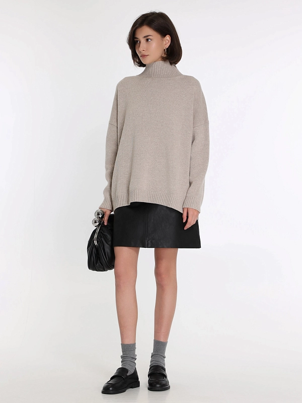 Max Mara Weekend юбка кожаная HULL