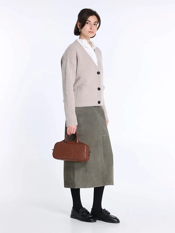 Max Mara Weekend юбка кожаная PALA