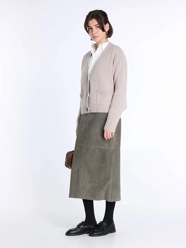 Max Mara Weekend юбка кожаная PALA