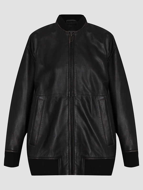 Max Mara Weekend куртка кожаная TATTICO