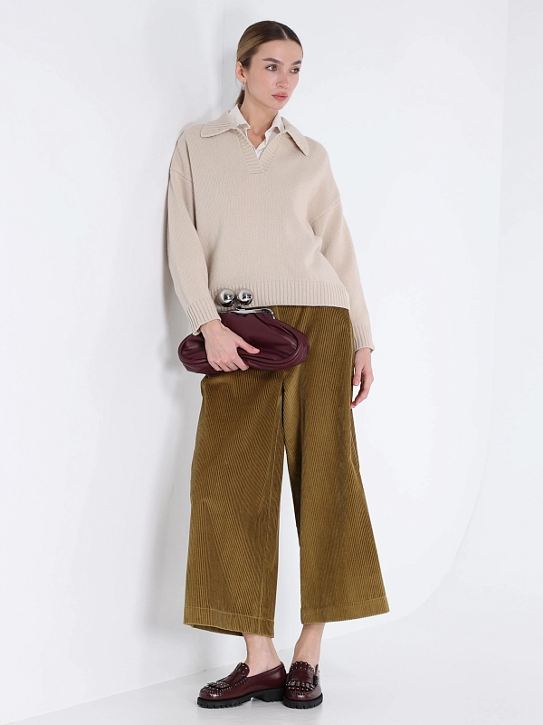 Max Mara Weekend брюки вельветовые URSOLA