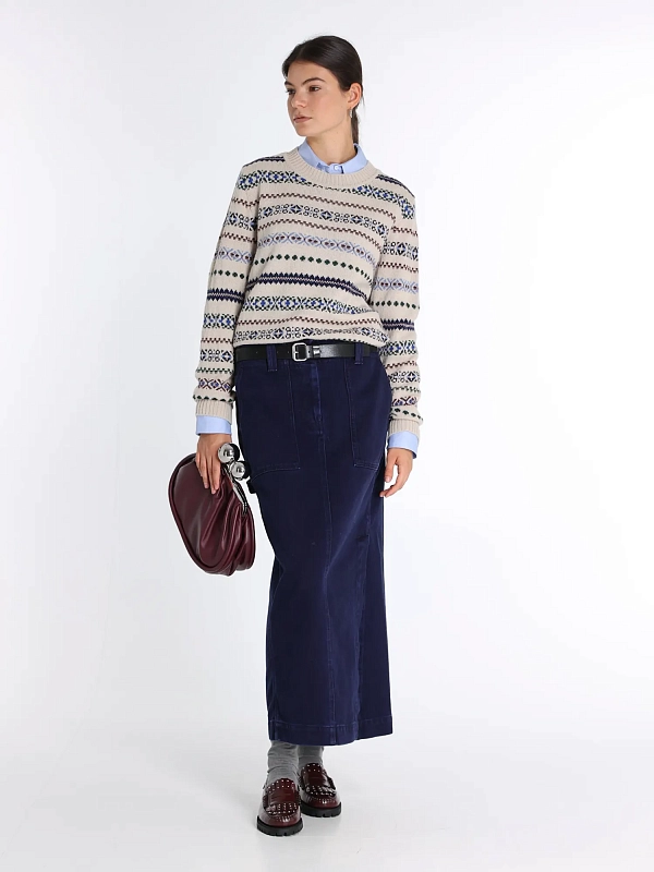 Max Mara Weekend юбка джинсовая VALIKA