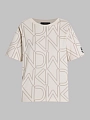 Max Mara Weekend футболка ACLINE молочный