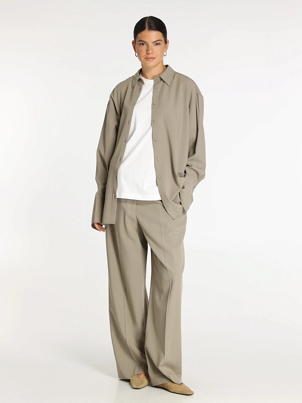 TOTEME рубашка 254-WRT0607-FB0475