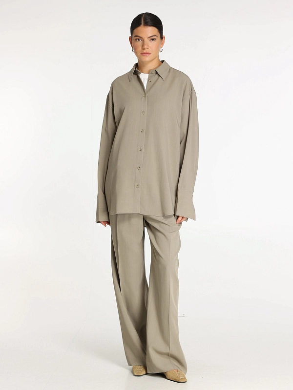 TOTEME рубашка 254-WRT0607-FB0475