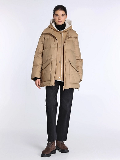 пуховик Yves Salomon 26WFM04376J04W