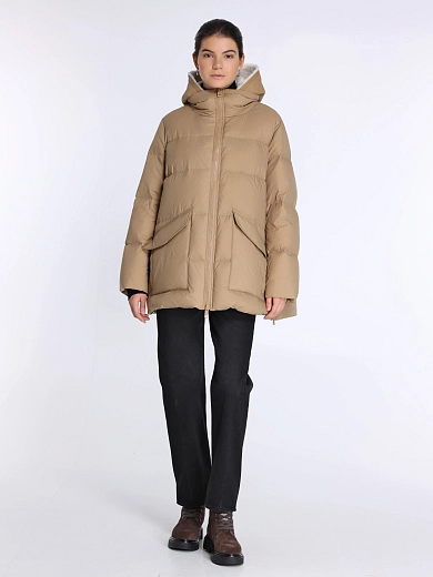 пуховик Yves Salomon 26WFM04376J04W