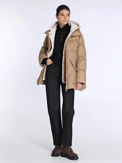 пуховик Yves Salomon 26WFM04376J04W