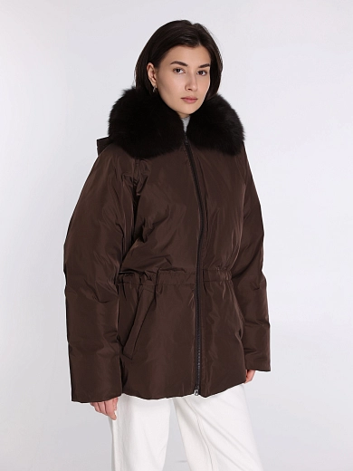 пуховик Yves Salomon 26WYC02478DOTM