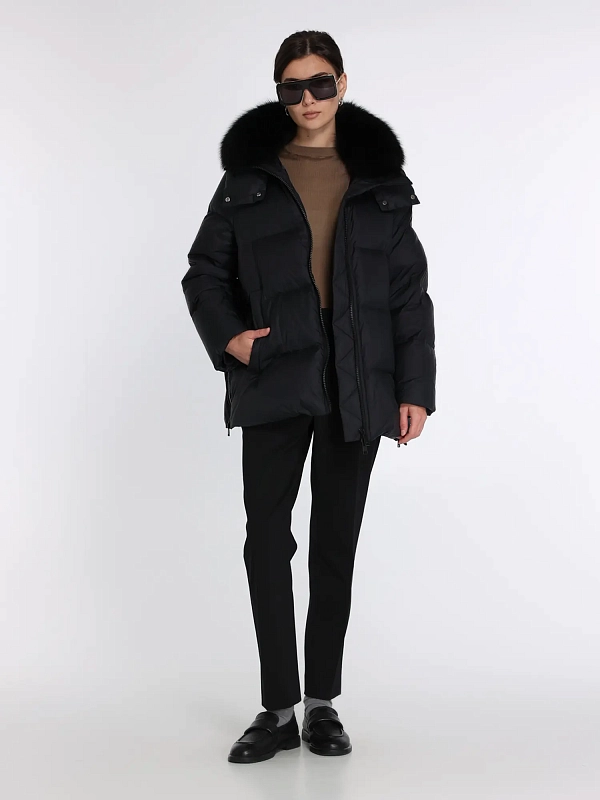 Yves Salomon пуховик 24WFM01576DORD