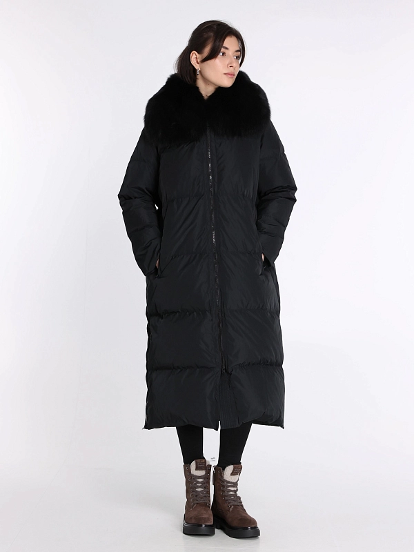 Yves Salomon пуховик 25WYM05710DOTM