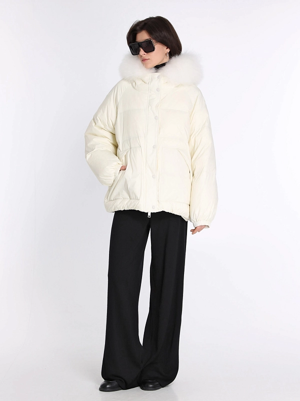 Yves Salomon пуховик 26WFV02167M07W