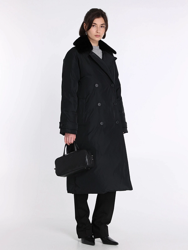 Yves Salomon пуховик 26WYM03314DOTM