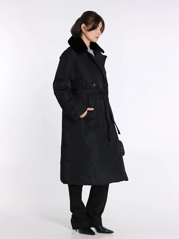 Yves Salomon пуховик 26WYM03314DOTM