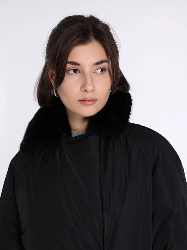 Yves Salomon пуховик 26WYM03314DOTM