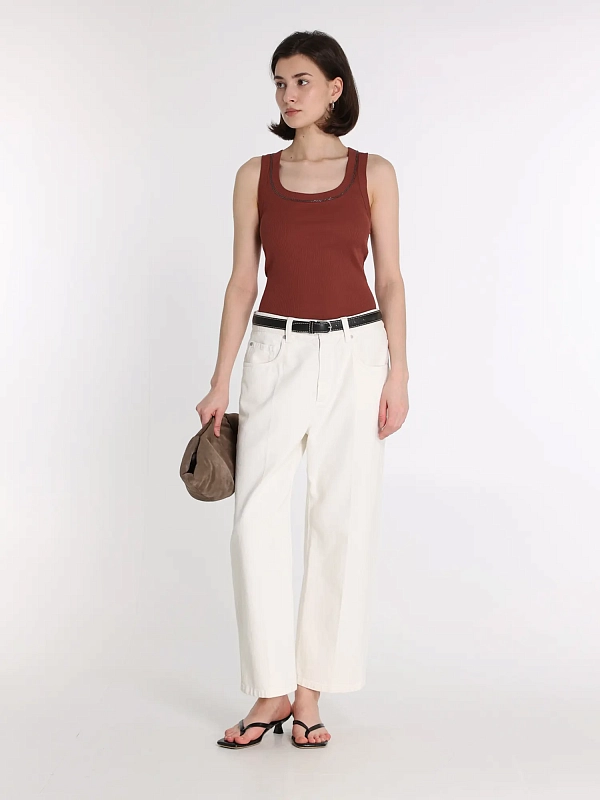 Brunello Cucinelli майка MG902BW710