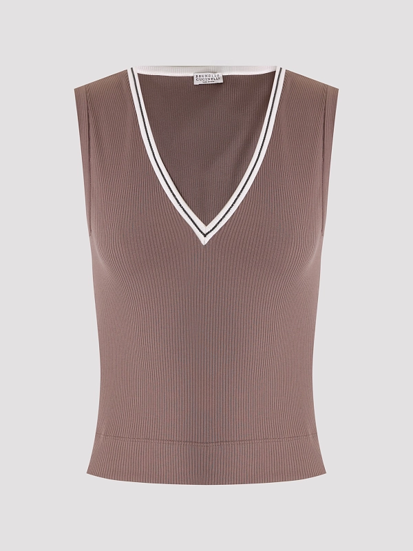 Brunello Cucinelli майка MG902DO302