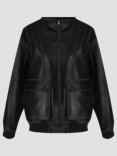 куртка кожаная Dunst UDJU6A104BK