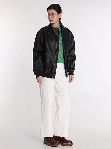 куртка кожаная Dunst UDJU6A104BK