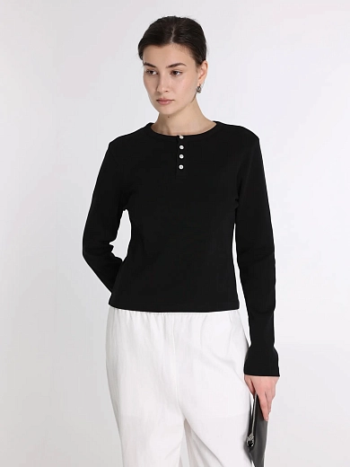 лонгслив Dunst UDTS6A109BK