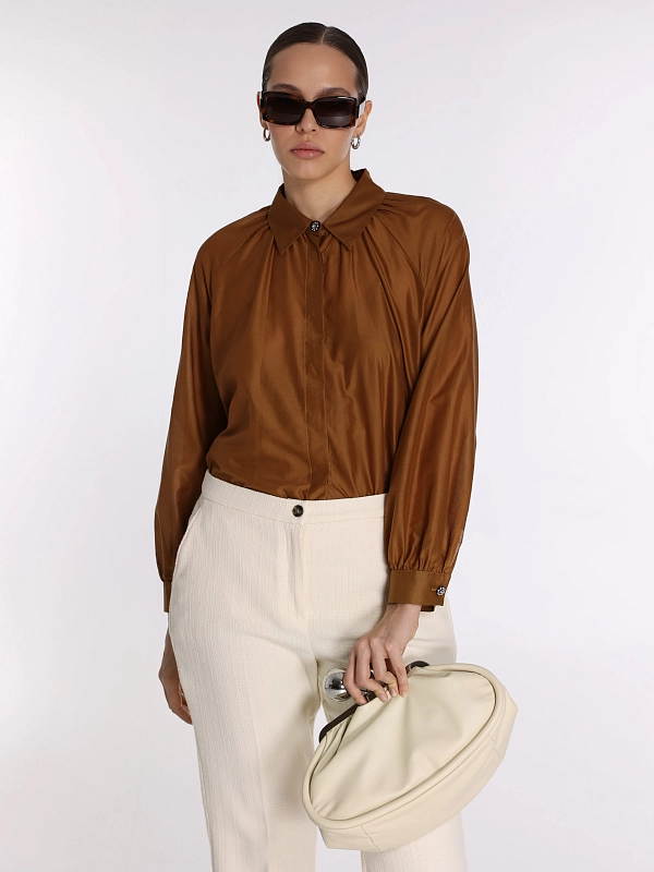 Marina Rinaldi рубашка MRNVICOLO