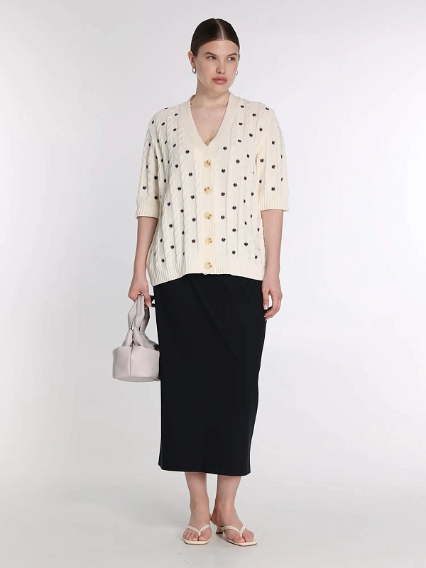 Marina Rinaldi юбка трикотажная MRSADUNCO