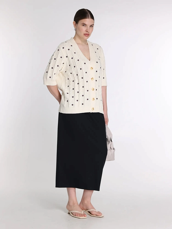 Marina Rinaldi юбка трикотажная MRSADUNCO