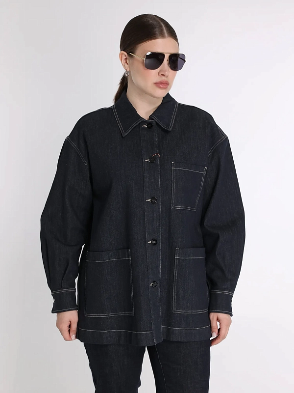 Marina Rinaldi куртка джинсовая MRSCHARME