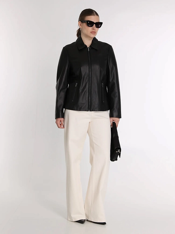 Marina Rinaldi куртка кожаная MRSCLASSE