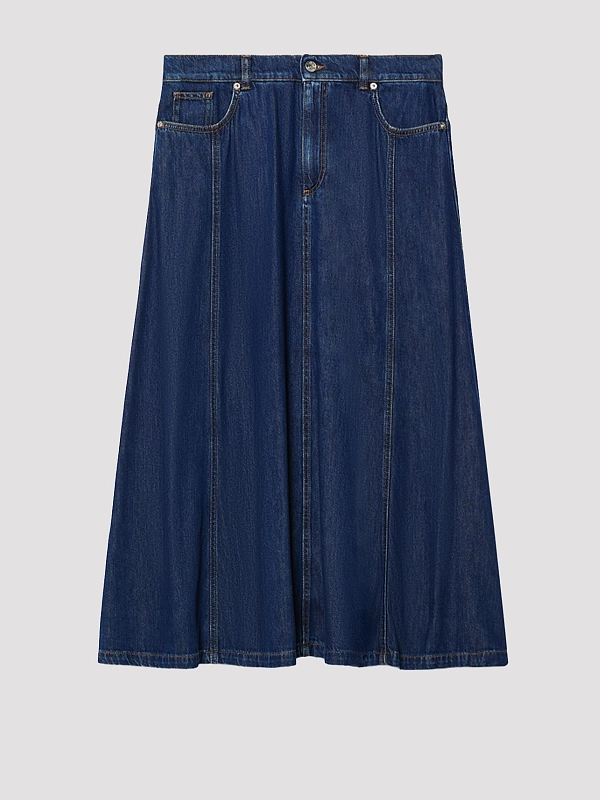 Marina Rinaldi юбка джинсовая MRSEDITTA