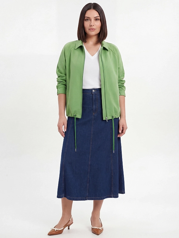 Marina Rinaldi юбка джинсовая MRSEDITTA