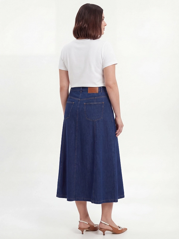 Marina Rinaldi юбка джинсовая MRSEDITTA