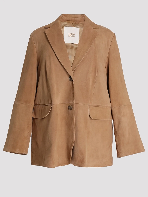 Marina Rinaldi жакет кожаный MRSOLIVI