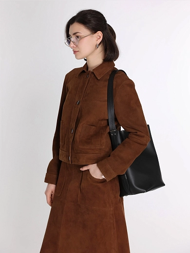 жакет кожаный Max Mara MSTBAIA