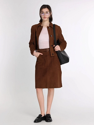 жакет кожаный Max Mara MSTBAIA