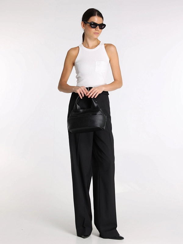 брюки Max Mara SPXABITURO цвет черный