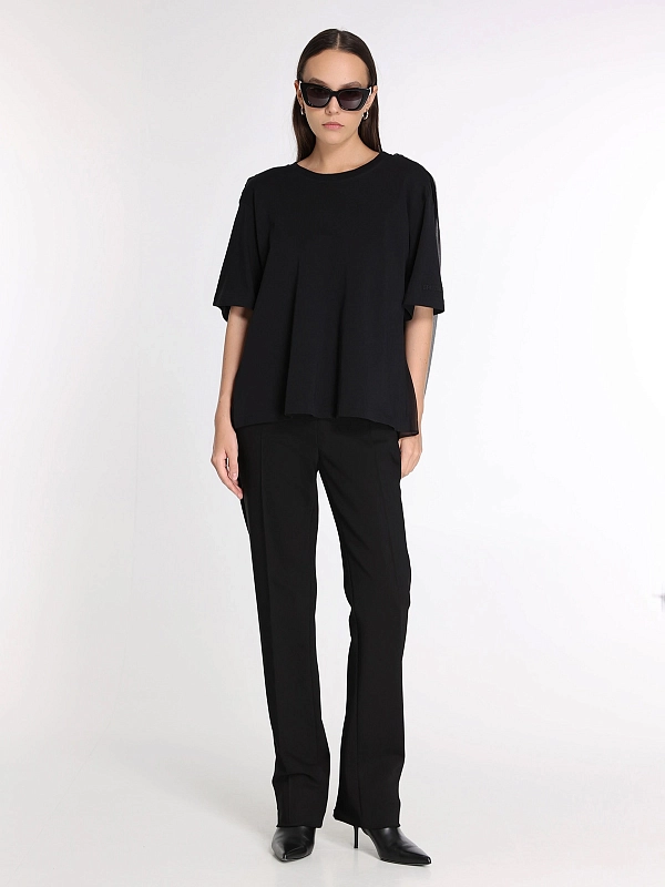 футболка Max Mara SPXSPIGA цвет черный