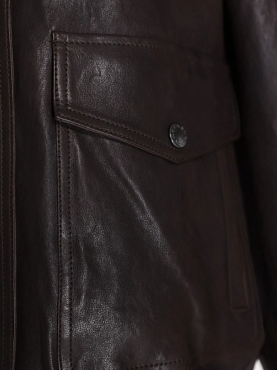 куртка кожаная Max Mara Weekend WKDGIGANTE