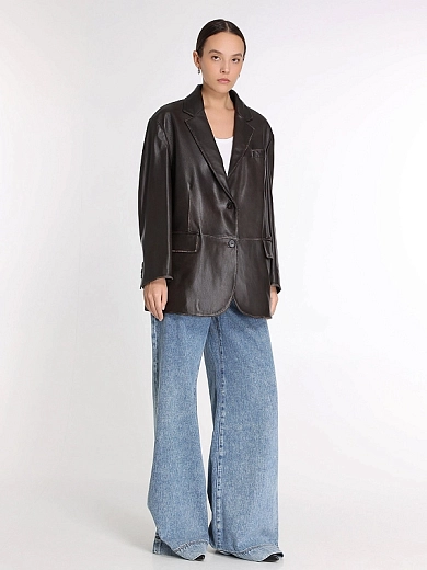 жакет кожаный Max Mara Weekend WKDPILA