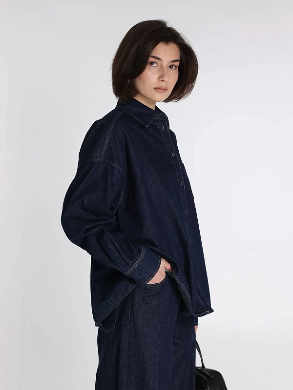 Max Mara Weekend рубашка джинсовая WKDFOGGIA