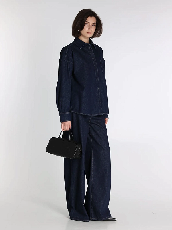 Max Mara Weekend рубашка джинсовая WKDFOGGIA