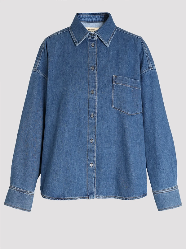 Max Mara Weekend рубашка джинсовая WKDFOGGIA