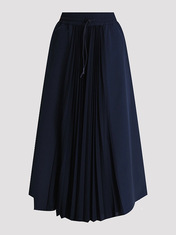 юбка Max Mara Weekend WKDFOLK цвет темно-синий