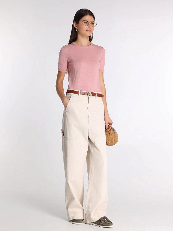 джемпер Max Mara Weekend WKDGABARRA цвет розовый