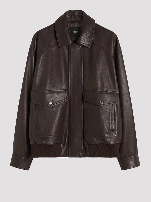 Max Mara Weekend куртка кожаная WKDGIGANTE