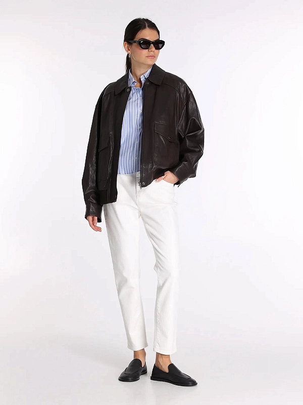 Max Mara Weekend куртка кожаная WKDGIGANTE