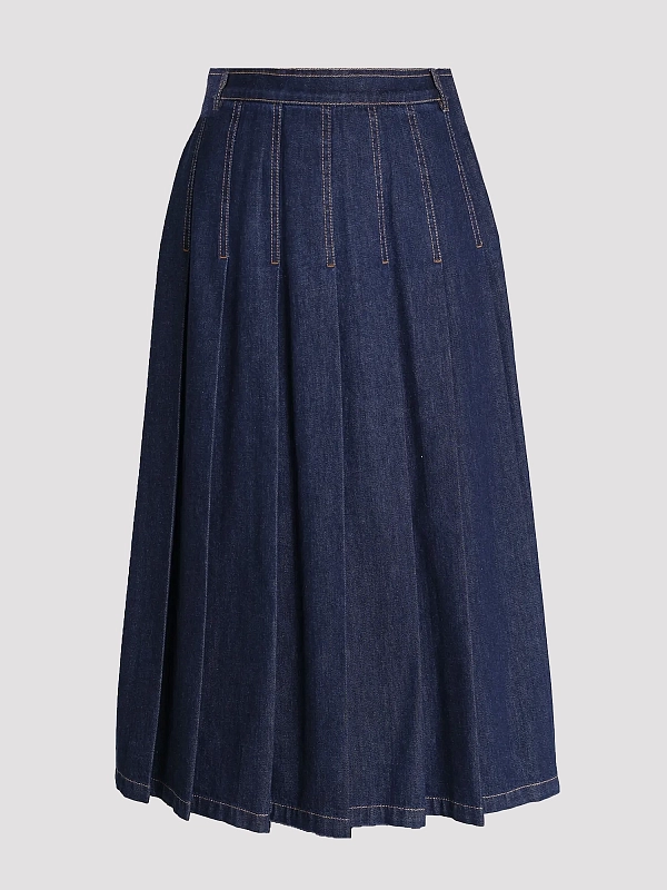 Max Mara Weekend юбка джинсовая WKDOVALE